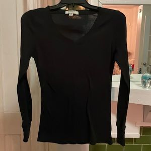 Active Basic Black Long Sleeve T-Shirt